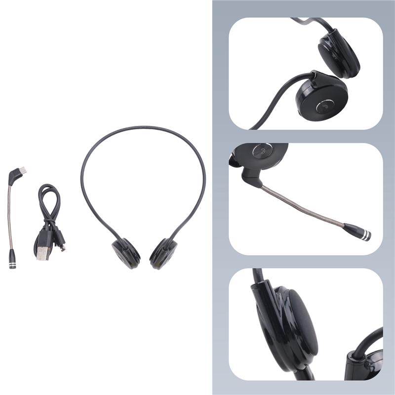 Sports Earphone Hook - Uitstekende beengeleiding oortelefoon M1 draadloze Bluetooth