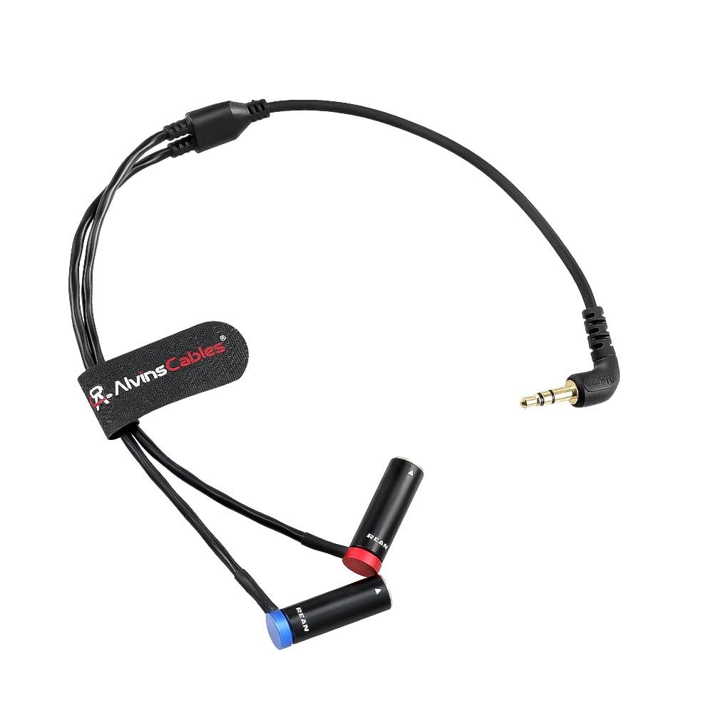 Audio Splitter Y - 3.5mm TRS naar Dubbele TA3M Y-Splitter