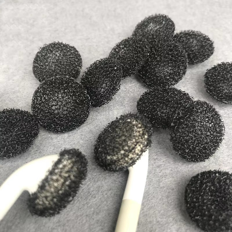 Earphone Foam Tip - Filterspons Zwart Zacht Schuim Oordopjes Hoofdtelefoon