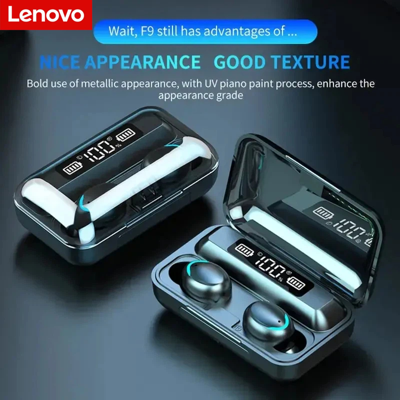 Earbuds Charging Case - Lenovo F9 draadloze Bluetooth-hoofdtelefoon - oplaadcase
