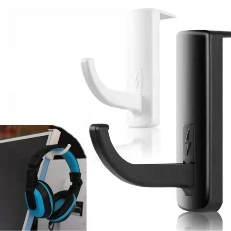 Headphone Stand Desk - Zelfklevende hoofdtelefoonhaak Headsethangerhouder Haaktape Sticker voor