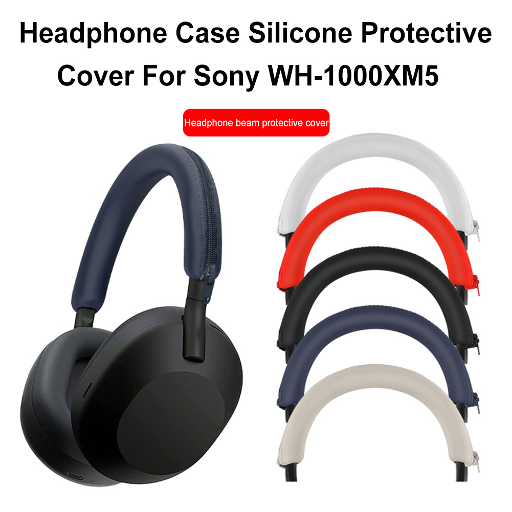 Sony Headphone Wh-1000Xm5 - Hoofdtelefoon Hoesje Koptelefoon Hoes Siliconen Oortelefoon