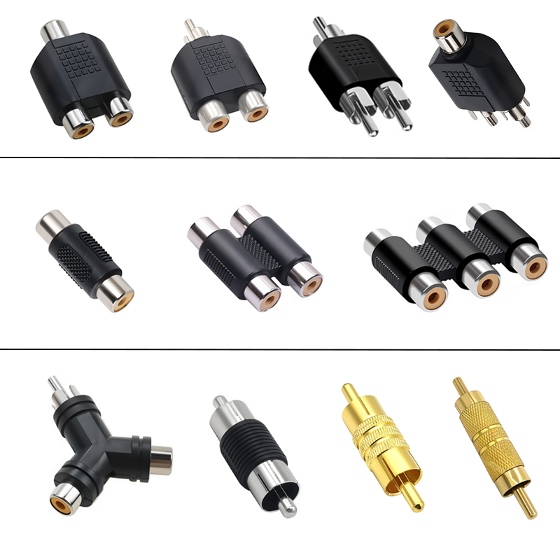 Audio Splitter Y - 5 stks RCA Jack Vrouw Naar