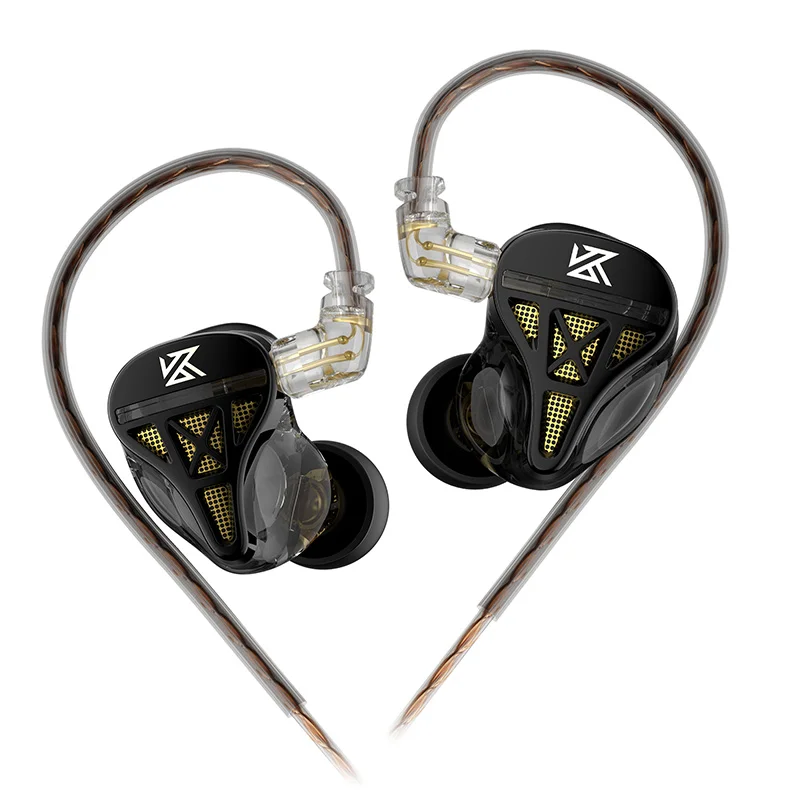 Audiophile Headphone Wired - KZ DQS 1DD HiFi IEM Oordopjes