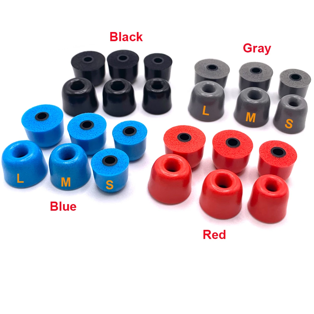 Earphone Foam Tip - 20Pairs ANJIRUI T100 Memory Foam Oordopjes