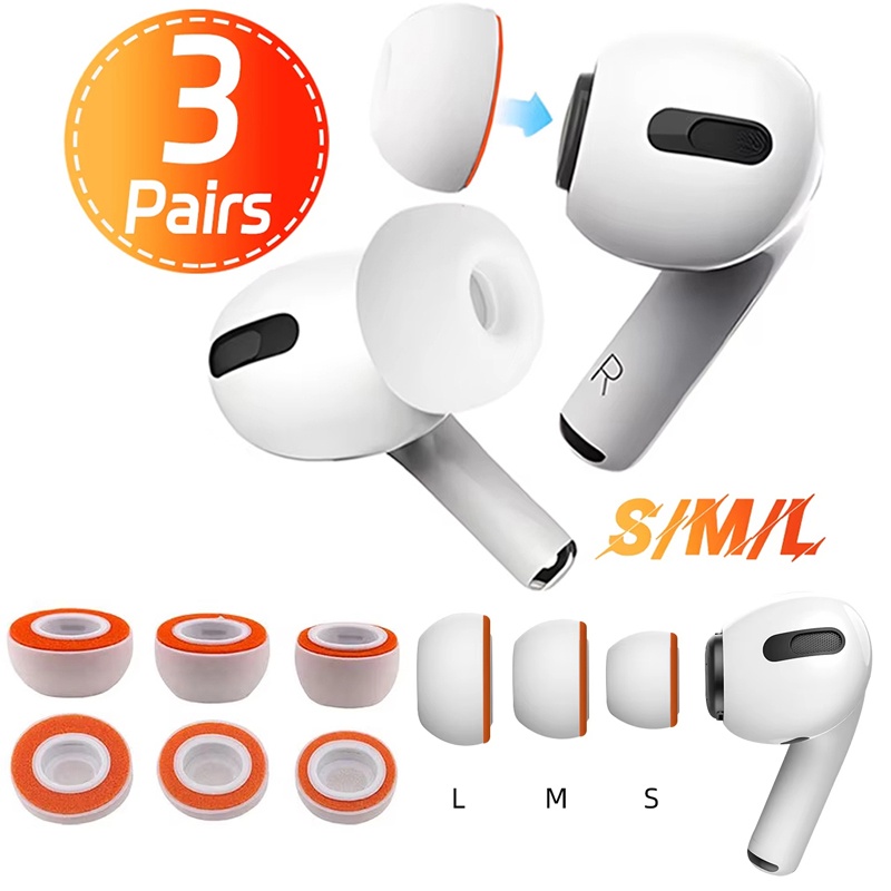 Earphone Foam Tip - S/M/L Memory Foam Vervangende Oordopjes Voor