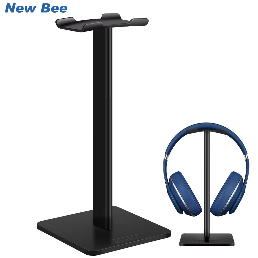 Headphone Stand Desk - Nieuwe Bee Z1 hoofdtelefoonstandaardhouder van aluminiumlegering,