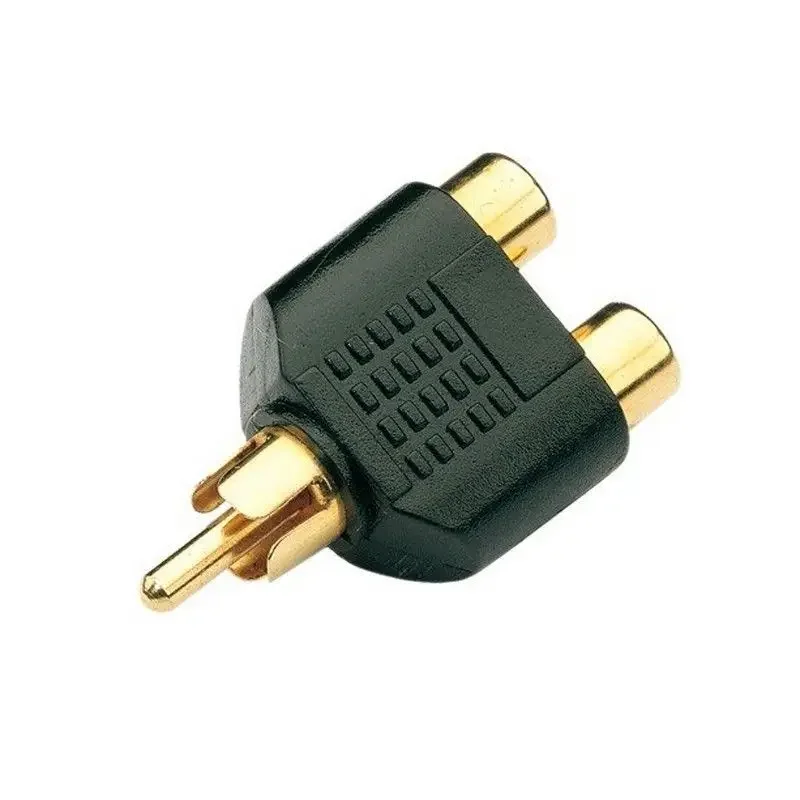 Audio Splitter Y - Lot 10/100 STKS RCA Splitter AV