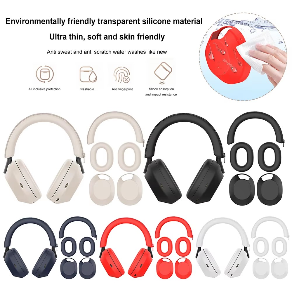 Sony Headphone Wh-1000Xm5 - Hoofdtelefoon Beschermhoes Headset Headbeam Sleeve voor