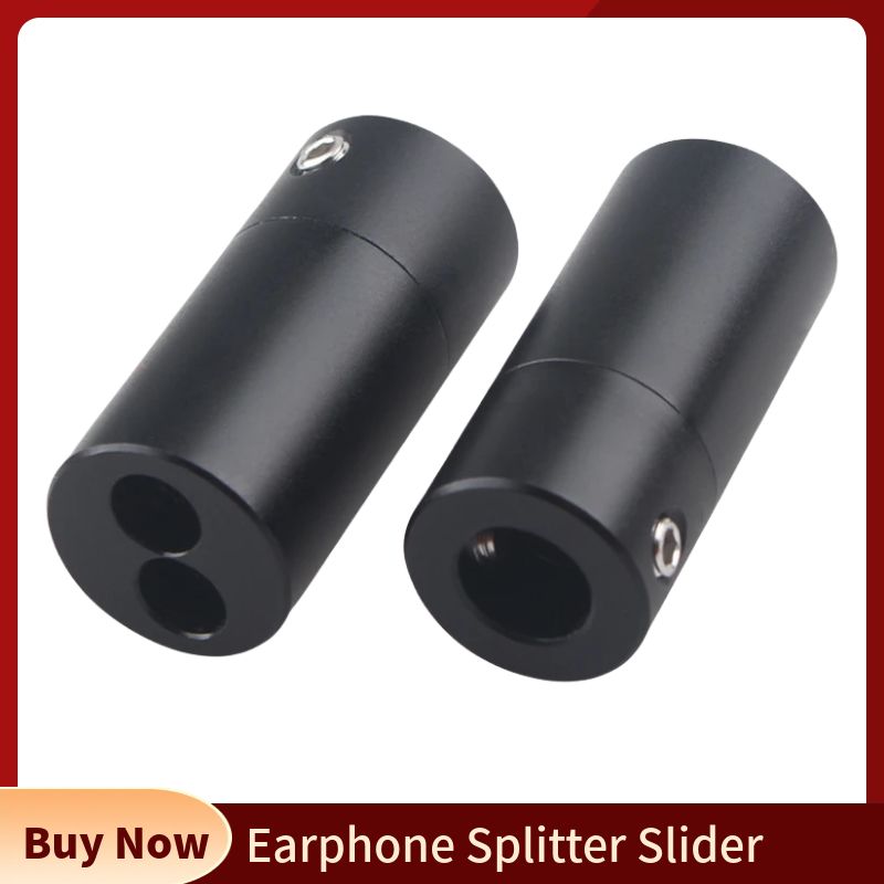 Audio Splitter Y - Oortelefoonsplitter Slider DIY RCA-connector Audiokabel Y