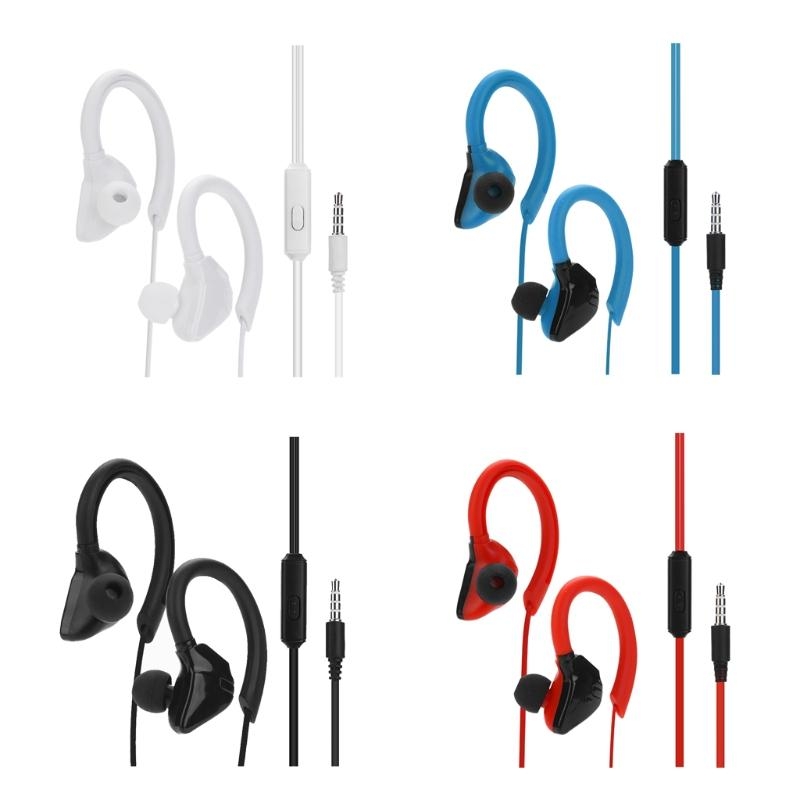Sports Earphone Hook - Sport bedrade oordopjes in-ear oortelefoons met