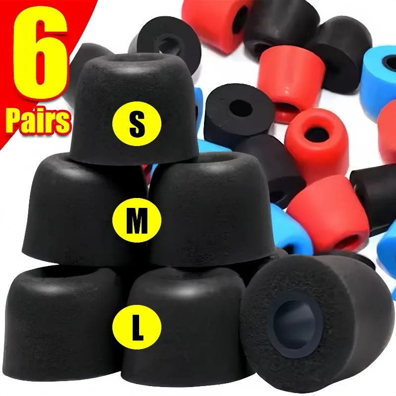 Earphone Foam Tip - Oordopjes Memory Foam Spons voor 4,5