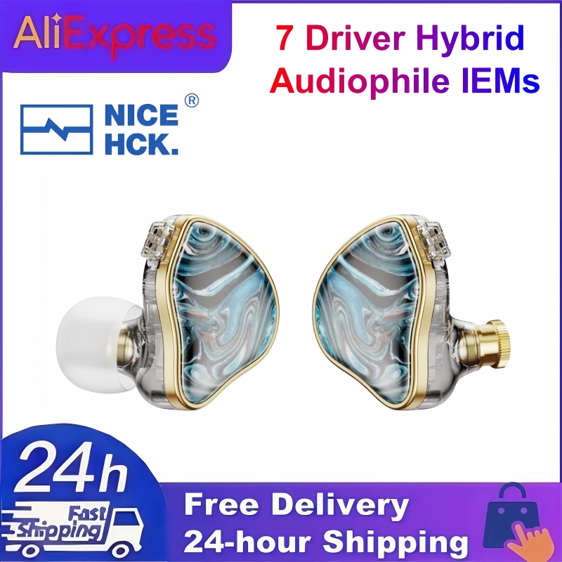 Audiophile Headphone Wired - NICEHCK NX7MK4 MK4 7-stuurprogramma's HIFI in-ear