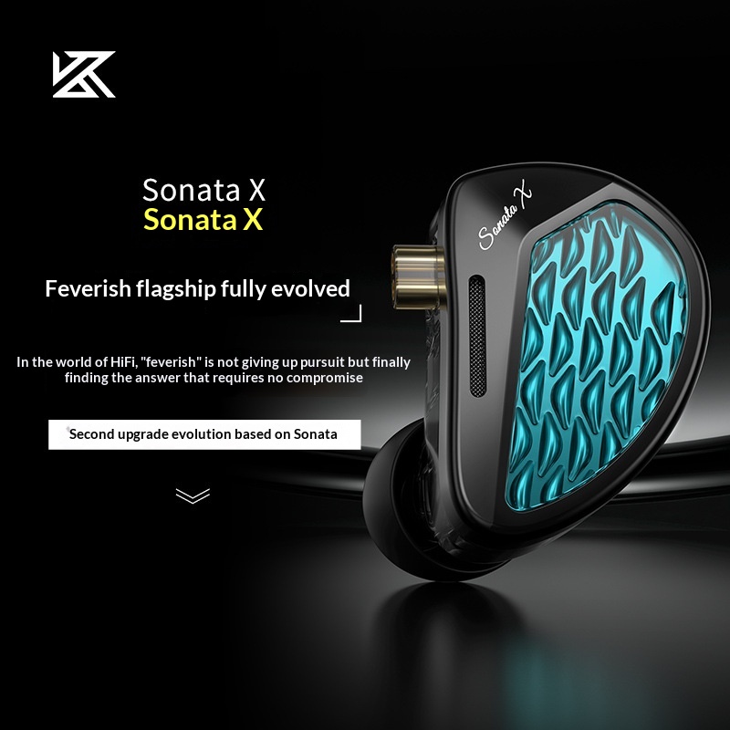 KZ Sonata X In-Ear Monitor Oor - Audiophile Headphone Wired recensie en prijs