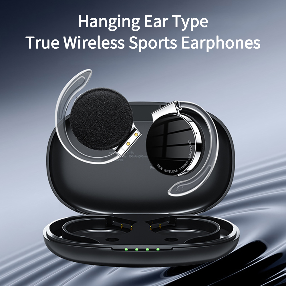 F2 TWS-oortelefoon met microfo - Sports Earphone Hook recensie en prijs