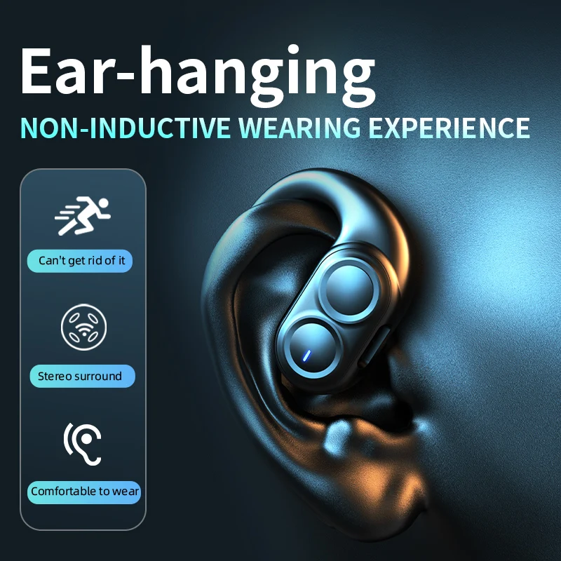 Draadloze Bluetooth-hoofdtelef - Sports Earphone Hook recensie en prijs