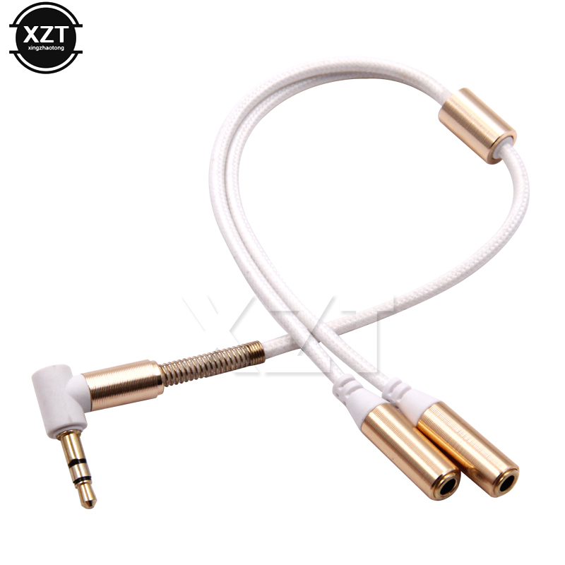 3,5 mm 1 tot 2 audio aux y spl - Earphone Splitter Jack recensie en prijs