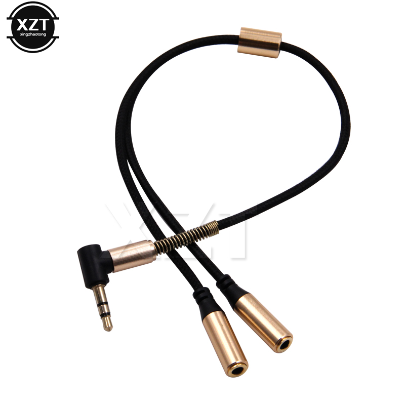 3,5 mm 1 tot 2 audio aux y spl - Earphone Splitter Jack recensie en prijs