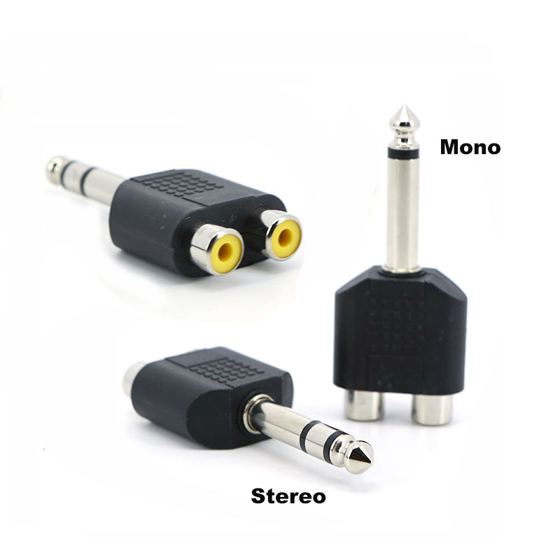 6.35mm 6.5 Audio Mono Stereo 1 - Audio Splitter Y recensie en prijs