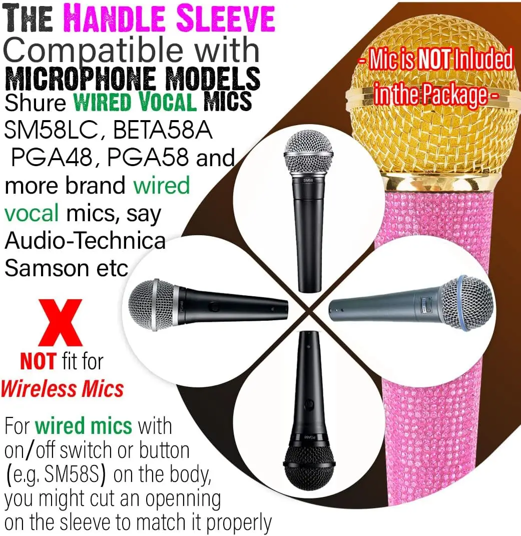 Gekleurde bedrade microfoonhoe - Shure Mic Mv7 recensie en prijs