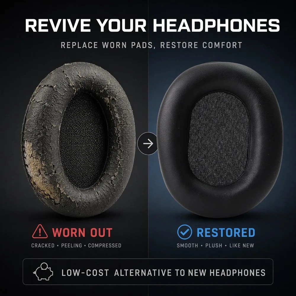 1 paar Vervanging Oorkussen Ku - Sony Headphone Wh-1000Xm5 recensie en prijs