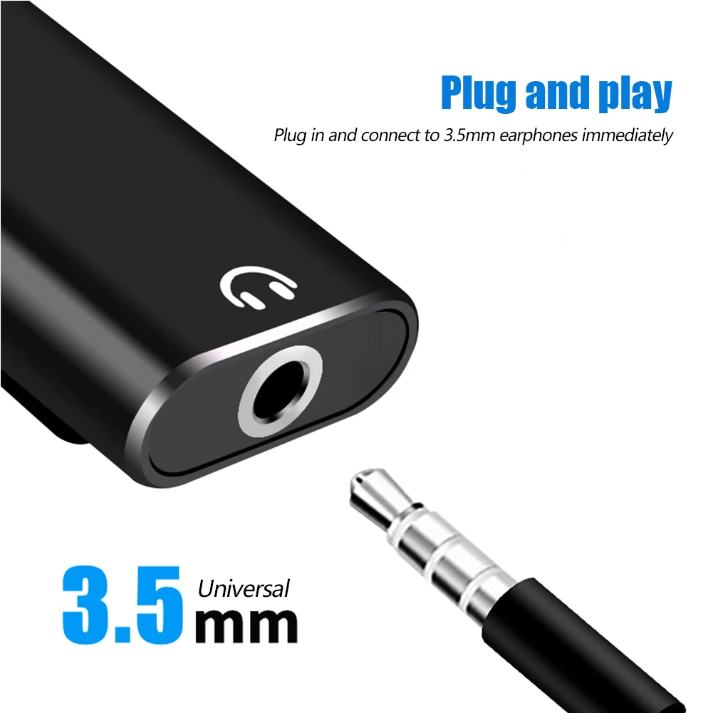 2-in-1 USB-C naar 3,5 mm jack- - Earphone Splitter Jack recensie en prijs
