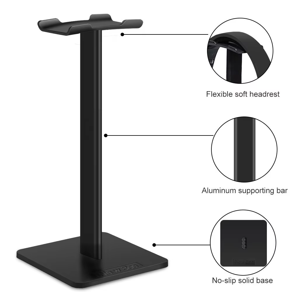 Nieuwe Bee Z1 hoofdtelefoonsta - Headphone Stand Desk recensie en prijs