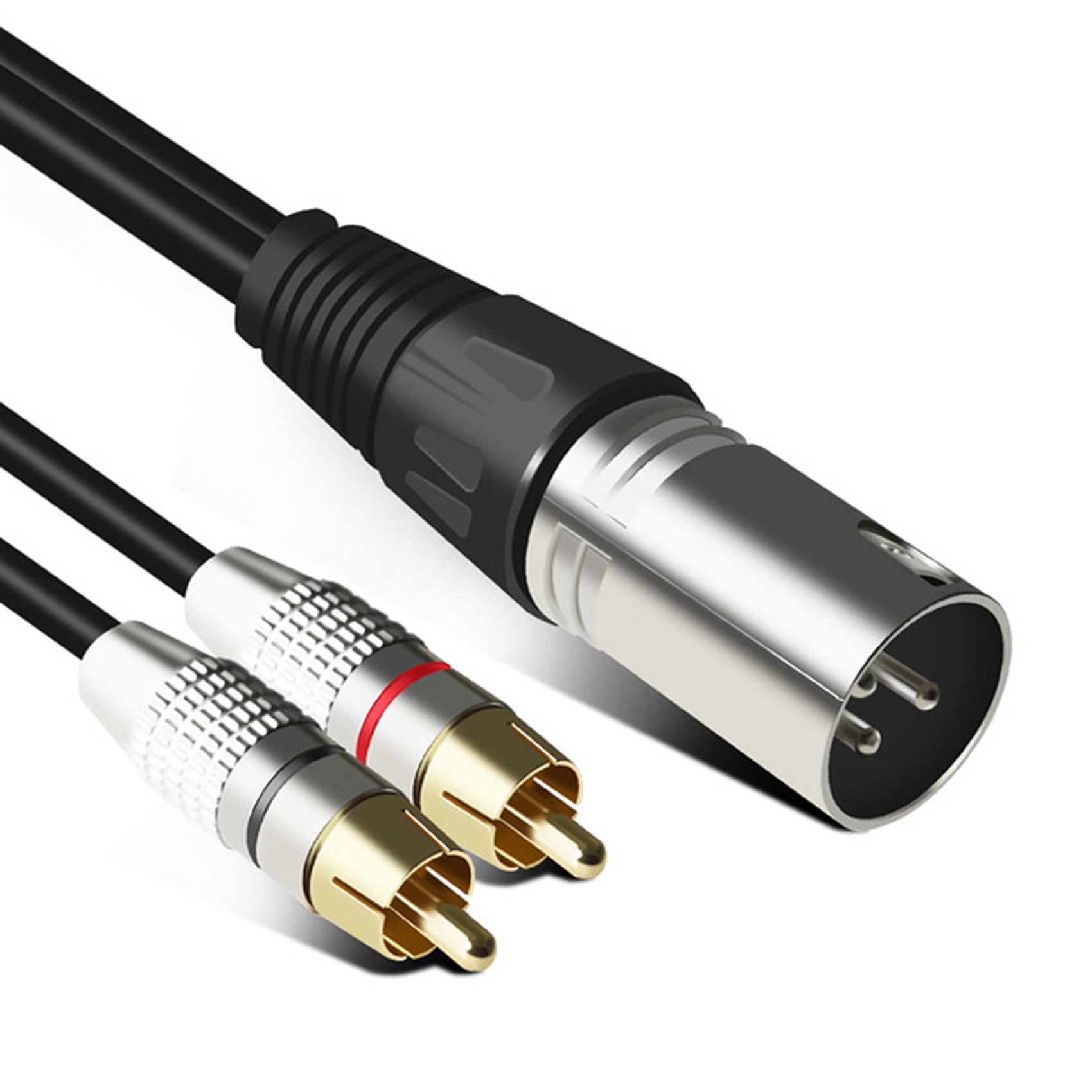 1 Xlr Mannelijk Naar 2 Rca Man - Audio Splitter Y recensie en prijs