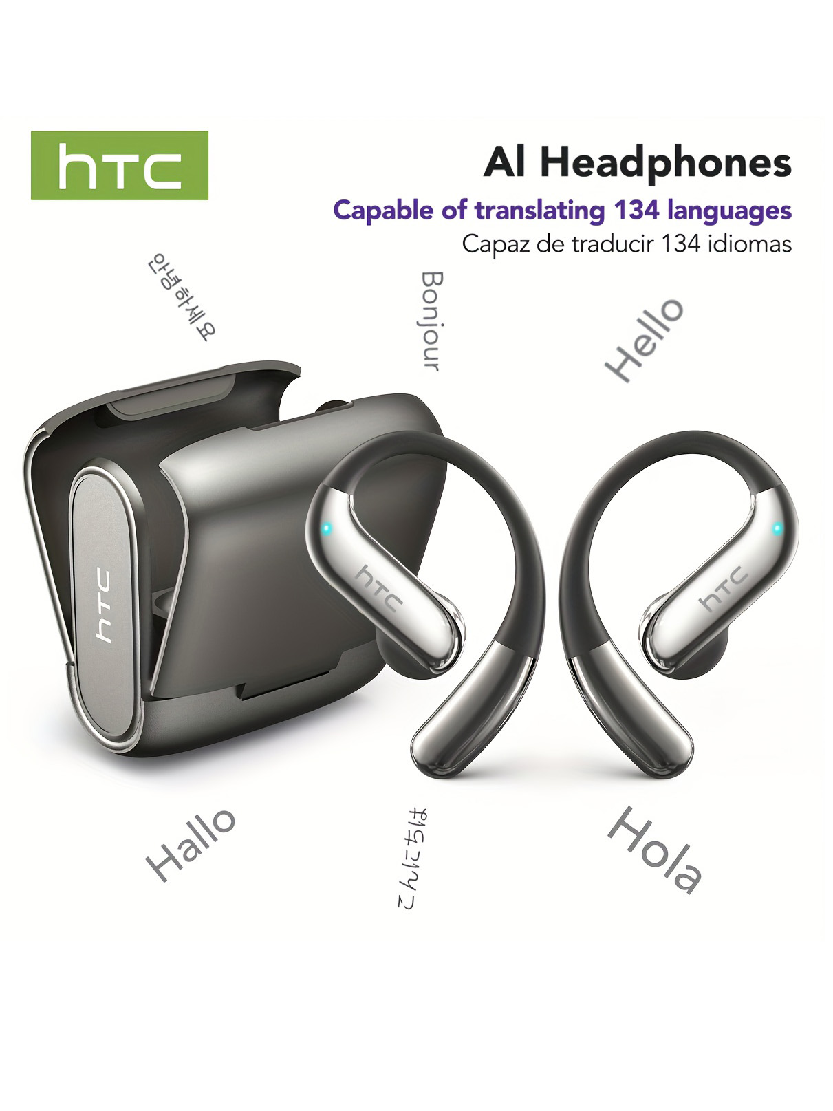 Open oor Bluetooth-hoofdtelefo - Earbuds Charging Case recensie en prijs