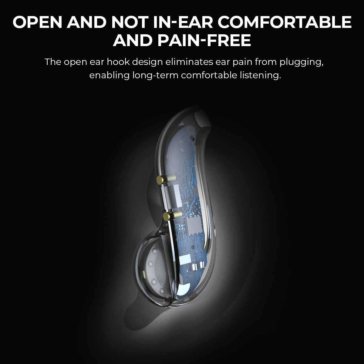 Open oor Bluetooth-hoofdtelefo - Earbuds Charging Case recensie en prijs
