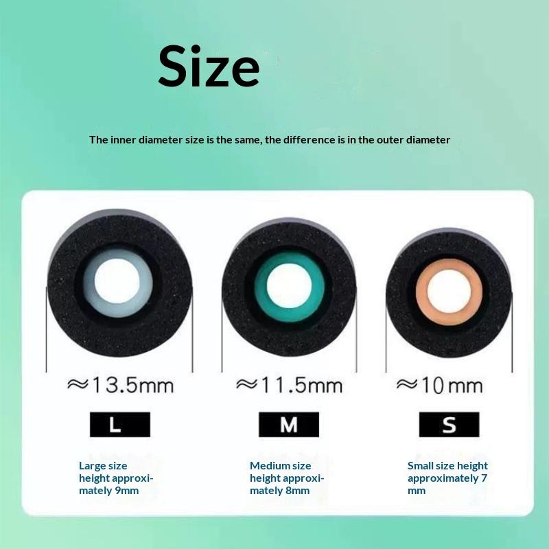 1 3Pairs Vervanging Memory Foa - Earphone Foam Tip recensie en prijs