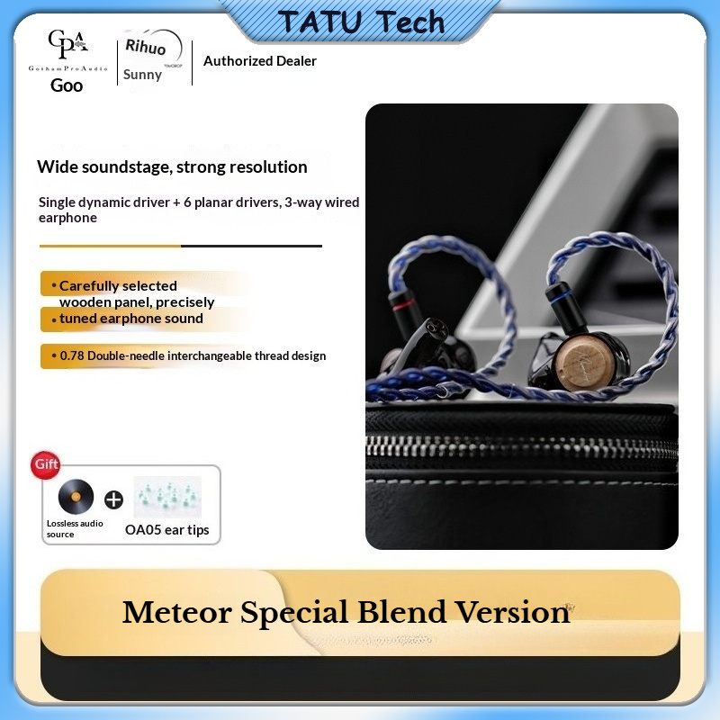 BOOMDROP Meteor Heavy Bass Tun - Audiophile Headphone Wired recensie en prijs