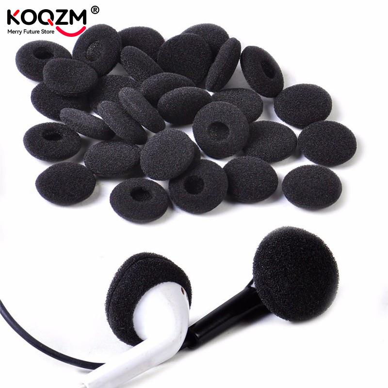 30 Pcs Spons Covers Tips Black - Earphone Foam Tip recensie en prijs
