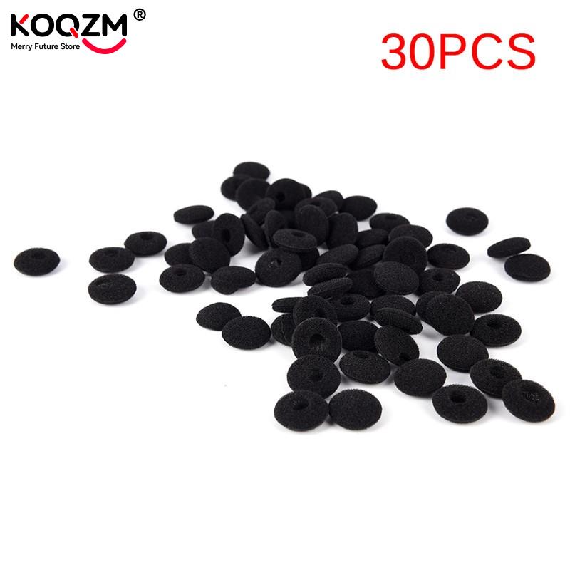 30 Pcs Spons Covers Tips Black - Earphone Foam Tip recensie en prijs