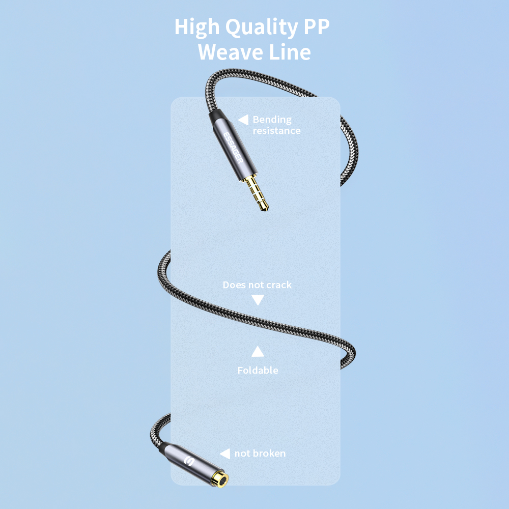 Essager Hoofdtelefoon Verlengk - Earphone Splitter Jack recensie en prijs