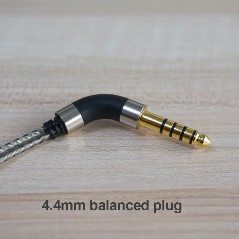 MMCX verzilverde hoofdtelefoon - Audiophile Headphone Wired recensie en prijs