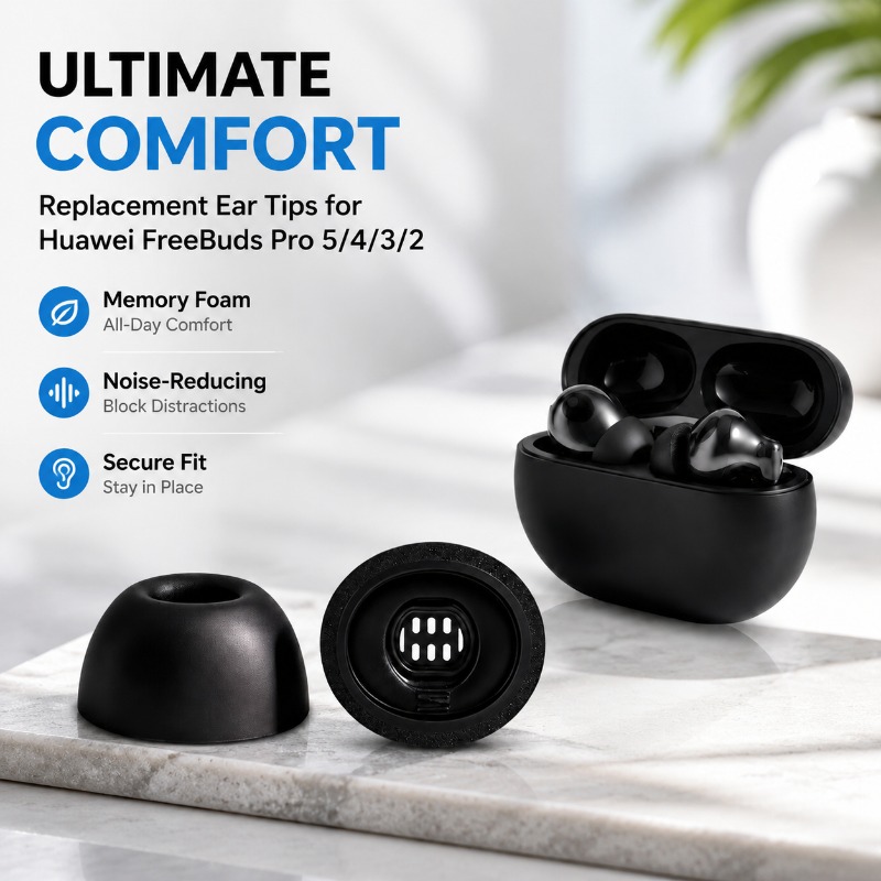 Drielaagse Memory Foam Oordopj - Earphone Foam Tip recensie en prijs