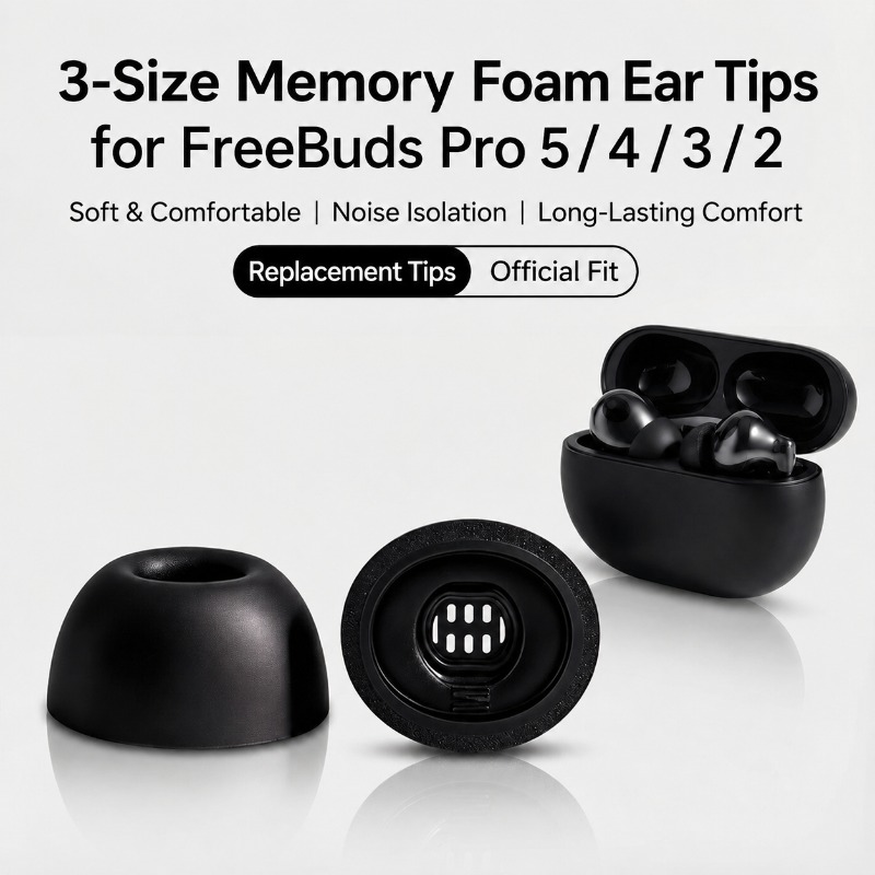 Drielaagse Memory Foam Oordopj - Earphone Foam Tip recensie en prijs