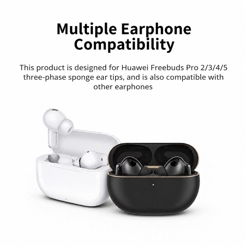 Drielaagse Memory Foam Oordopj - Earphone Foam Tip recensie en prijs