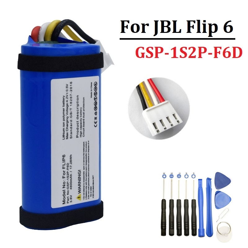4800Mah Batterij Voor Jbl Flip - Jbl Speaker Flip 6 recensie en prijs